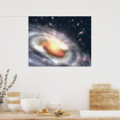 Bursting With Stars and Black Holes Poster (Keuken)