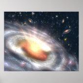 Bursting With Stars and Black Holes Poster (Voorkant)