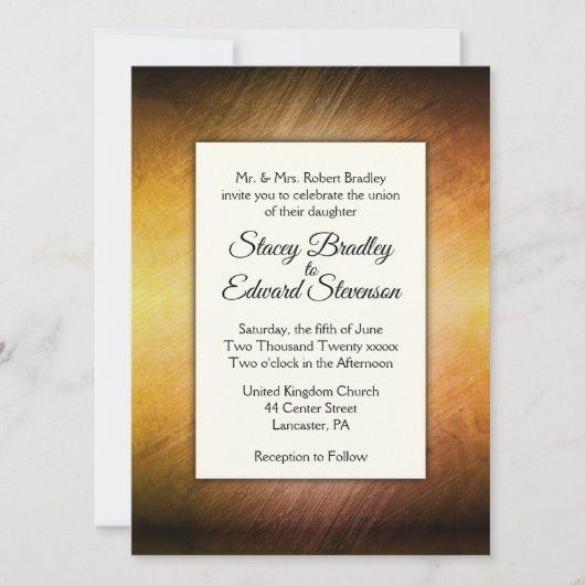 Bursting Yellow Haze 2 Weddenschap Kaart (Voorkant)