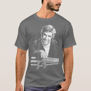 Burt Bacharach Retro jaren 60 esthetisch ontwerp T-shirt