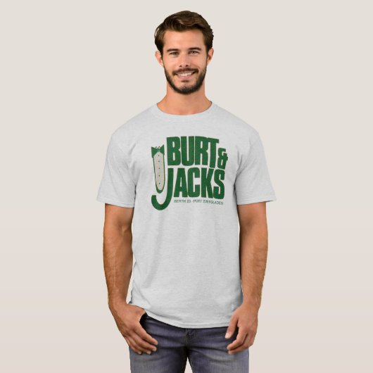Burt & Jack's T-shirt (Voorkant volledig)