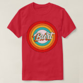 Burt Naam Shirt Burt Circle (Design voorkant)