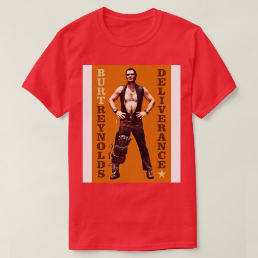 Burt Reynolds 1 T-shirt (Design voorkant)