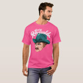 Burt Reynolds retro voor fans T-shirt (Voorkant volledig)