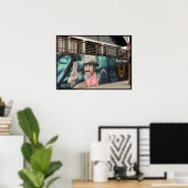 Burt Reynolds Smokey the Bandit Poster (Thuiskantoor)