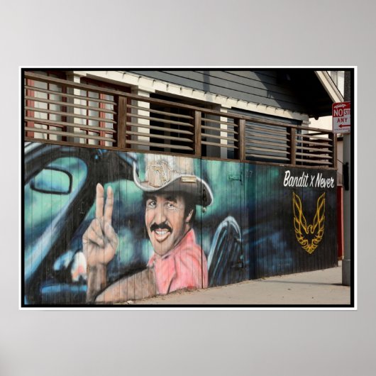 Burt Reynolds Smokey the Bandit Poster (Voorkant)