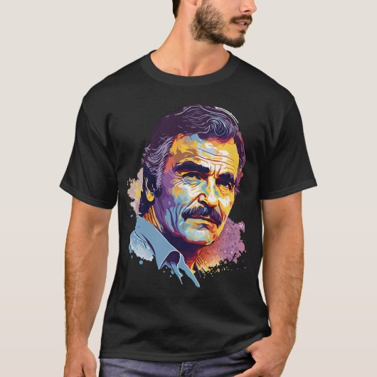 Burt Reynolds T-shirt (Voorkant)