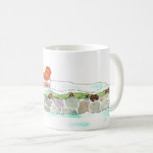 Burt Winter Wonderland mok (Voorkant rechts)