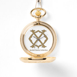 Burton Family Gold Pocket Horloge