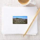 Burton Island Natuur Preserve Trail Etiket (Insitu)