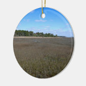 Burton Island Natuur Preserve Trail Keramisch Ornament (Links)