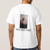 Burton naughty, Merry, Kerstmis. T-shirt (Achterkant)