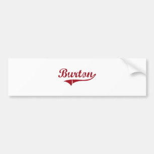 Burton Ohio Classic Design Bumpersticker