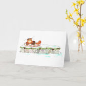 Burt's Wenskaart Kaart (Gele Bloem)