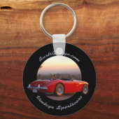 BurtsGarage.com Sportscars-Sleutelhanger Sleutelhanger (Voorkant)
