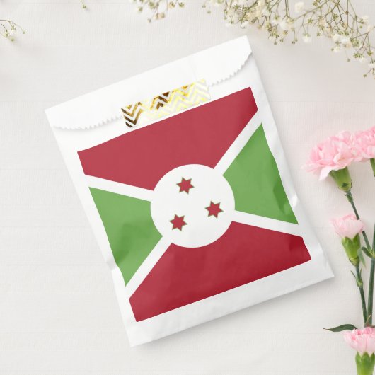 Burundese vlag bedankzakje (Gezegeld)