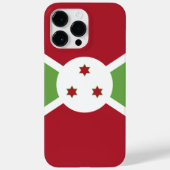 Burundese vlag Case-Mate iPhone case (Achterkant)