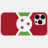 Burundese vlag Case-Mate iPhone case (Achterkant (horizontaal))