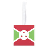 Burundese vlag decoratie (Voorkant)