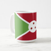 Burundese vlag koffiemok (Voorkant links)