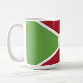 Burundese vlag koffiemok (Links)