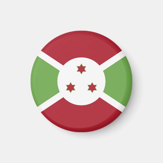 Burundese vlag magneet (Voorkant)