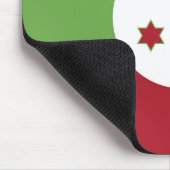 Burundese vlag muismat (Hoek)