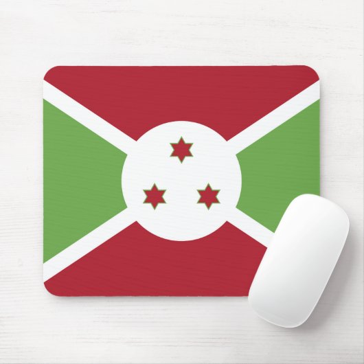 Burundese vlag muismat (Met muis)