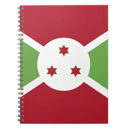 Burundese vlag notitieboek