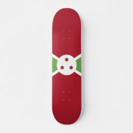 Burundese vlag persoonlijk skateboard