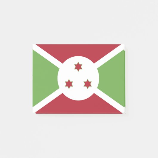 Burundese vlag post-it® notes (Voorkant)