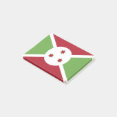 Burundese vlag post-it® notes (Schuin)