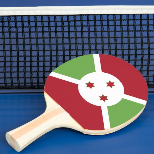 Burundese vlag tafeltennisbatje (Insitu)