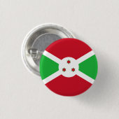 Burundese vlag, vlag van Burundi Ronde Button 3,2 Cm (Voorkant /achterkant)
