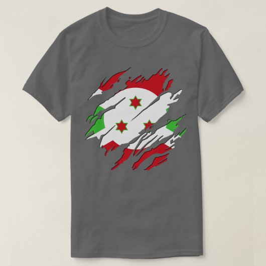 Burundi Altijd T-shirt (Design voorkant)