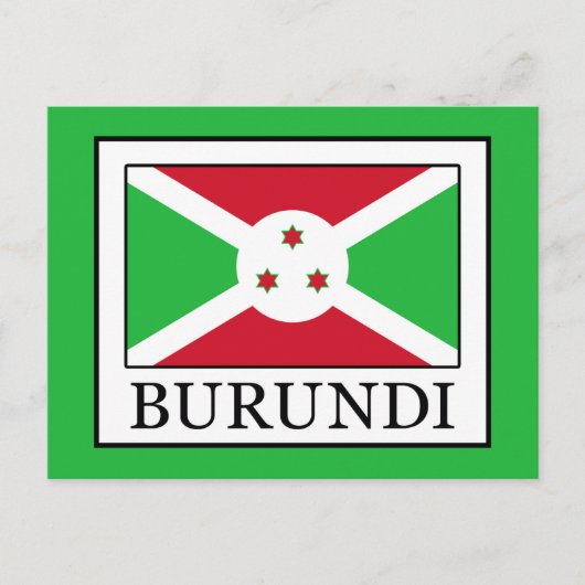 Burundi Briefkaart (Voorkant)