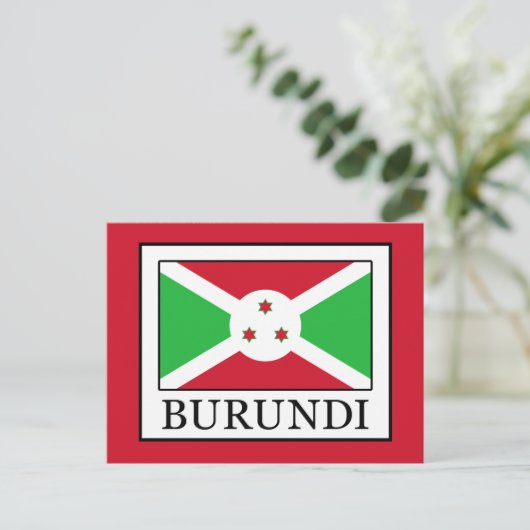 Burundi Briefkaart (Staand voorkant)
