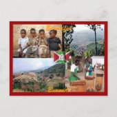Burundi-Briefkaart Briefkaart (Voorkant)