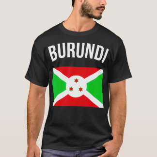 Burundi Burundische vlag Vakantie reizen Souvenir T-shirt