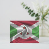 Burundi Flag Briefkaart (Staand voorkant)
