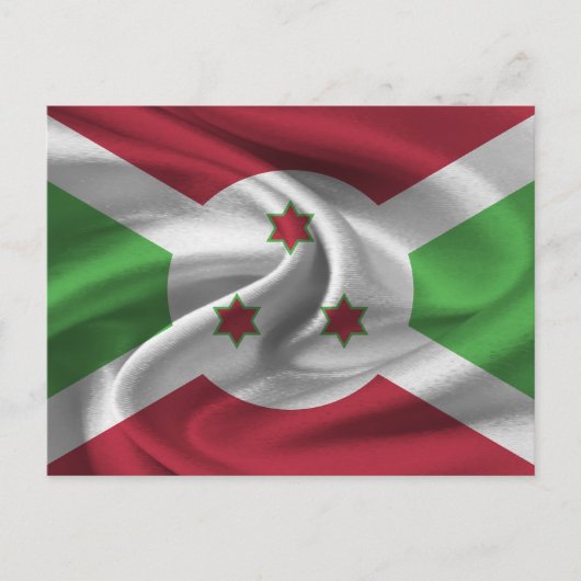 Burundi Flag Briefkaart (Voorkant)