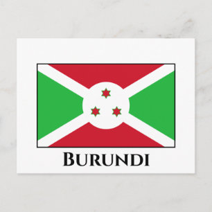 Burundi Flag Briefkaart
