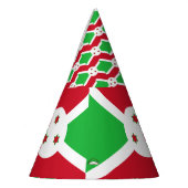 Burundi Flag Feesthoedjes (Links)