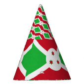 Burundi Flag Feesthoedjes (Rechts)