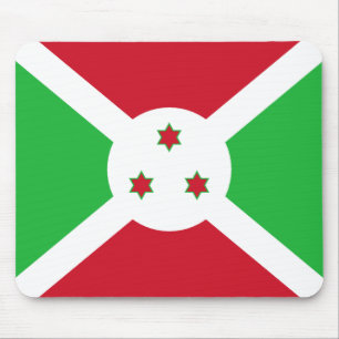 Burundi Flag Mousepad Muismat