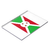 Burundi Flag Notitieboek (Linkerzijde)