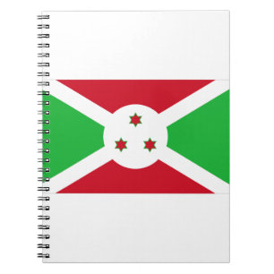 Burundi Flag Notitieboek