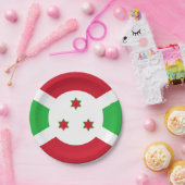 Burundi Flag Papieren Bordje (Feest)