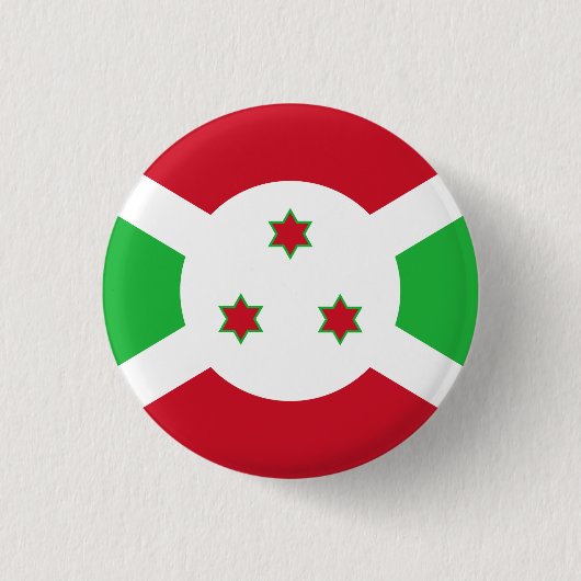 Burundi Flag Ronde Button 3,2 Cm (Voorkant)