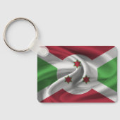 Burundi Flag Sleutelhanger (Achterkant)